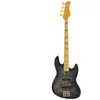 Sire Basses V10 4/TBKS Swamp ash + populieren burl 4-snarige actieve b...