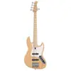 Sire Basses V7 SR5/NTS Swamp ash heruitgave 5-snarige actieve basgitaar, naturel bruin satijn