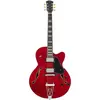 Sire Guitars H7F/STR Elektrische archtop gitaar, doorkijk rood