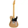 Sire Guitars T7TV/NT Alder + ash chambered elektrische gitaar T-stijl, naturel bruin