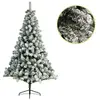 Everlands Kunstkerstboom met sneeuw 210cm