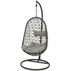 Fauteuil Suspendu Bologna Noir - Jardideco