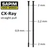 Scope Rayon Sapim Cx-ray 279 mm