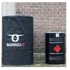 BarrelQ - Small industrieel houtskool Barbecue- BBQ vuurkorf en stataf...
