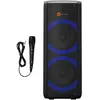 N-Gear Let's Go Party 72 mobiele luidspreker met microfoon en lichteffecten