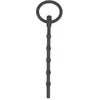 Sinner Gear Lange Holle Dilator Met Grote Trekring - Zwart