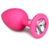 EasyToys Plug Anal Jouet pour Relaxation de Anal avec Boule en Acier Rose