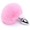 O-products Buttplug konijnenstaart - roze