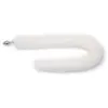 O-products Buttplug aluminium met vossenstaart lang - wit