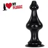 Gangbangster - Horsea - Buttplug - 24 x 9,1 cm - PVC - Zwart