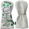 Legend Driver Headcover Lucky Wit Groen