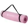 Pure2Improve Tapis de yoga 120x60x1 cm Caoutchouc Rose