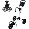FastFold Slim Golftrolley - Wit Zwart