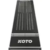 KOTO - Tapis de Fléchettes Checkout Oche + Oche 285 x 80 cm Incl. Indicateur de Score Antidérapant