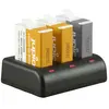 Jupio Kit: Enduro Battery GoPro HERO 10/11/12 AHDBT-901 (2x) + Compact...