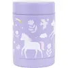 A Little Lovely Company Thermos Lunchbox, Lunch box, Violet