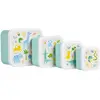 A Little Lovely Company Lunch & Snackbox Set, Lunch box, Vert