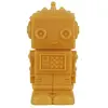 A Little Lovely Company Petite veilleuse Robot jaune doré (13 cm)