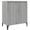 vidaXL Buffet Sonoma gris 60x35x70 cm Bois d'ingénierie