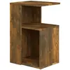 vidaXL Table d'appoint Chêne fumé 36x30x56 cm Bois d'ingénierie