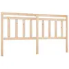 vidaXL Tête de lit 186x4x100 cm Bois massif de pin