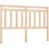 vidaXL Tête de lit 156x4x100 cm Bois massif de pin