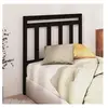 vidaXL Tête de lit Noir 96x4x100 cm Bois massif de pin