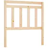 vidaXL Tête de lit 106x4x100 cm Bois massif de pin