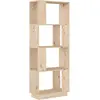 vidaXL Bibliothèque/Séparateur de pièce 51x25x132 cm Pin solide