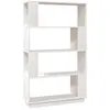 vidaXL Bibliothèque/Séparateur de pièce Blanc 80x25x132 cm Pin solide