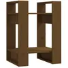 vidaXL Bibliothèque/Cloison Marron miel 41x35x57 cm Pin solide