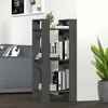 vidaXL Bibliothèque/Séparateur de pièce Gris 41x35x91 cm Pin solide
