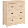 vidaXL Buffet 70x35x80 cm Bois massif de pin