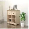 vidaXL Buffet 70x35x80 cm Bois massif de pin