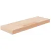vidaXL Panneau d'étagère 60x20x4 cm Bois de chêne massif non traité