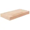 vidaXL Panneau d'étagère 40x20x4 cm Bois de chêne massif non traité