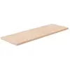 vidaXL Panneau d'étagère 60x20x1,5 cm Bois de chêne massif non traité