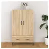 vidaXL Buffet Chêne sonoma 70x31x115 cm Bois d'ingénierie