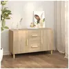 vidaXL Buffet chêne sonoma 100x36x60 cm bois d'ingénierie