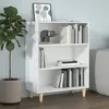 vidaXL Buffet Blanc 69,5x32,5x90 cm Bois d'ingénierie