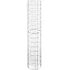 vidaXL Poteau à gabion circulaire Acier galvanisé Ø30x150 cm