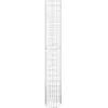 vidaXL Poteau à gabion circulaire Acier galvanisé Ø30x200 cm