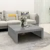 Non communiqué vidaXL Table basse Sonoma gris 100x100x35 cm Bois d'ingénierie