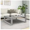 vidaXL Table basse Sonoma gris 100x100x35 cm Bois d'ingénierie