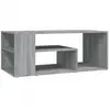 vidaXL Table basse Sonoma gris 100x50x40 cm Bois d'ingénierie