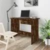 vidaXL Bureau Chêne fumé 100x50x76 cm Bois d'ingénierie