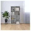 vidaXL Bibliothèque/Buffet Sonoma gris 66x30x130 cm Bois d'ingénierie
