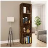 vidaXL Bibliothèque/Meuble TV Chêne fumé 36x30x143cm Bois d'ingénierie