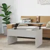 vidaXL Table basse Gris béton 80x50,5x41,5 cm Bois d'ingénierie