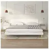 vidaXL Tables de chevet 2 pcs Blanc 40x35x47 cm